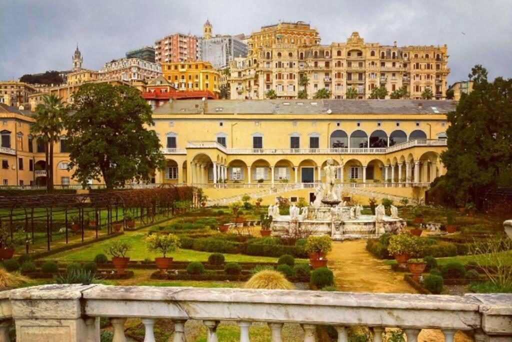 Historic Miramare Palace Genua Exterior foto